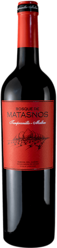 98,95 € Бесплатная доставка | Красное вино Bosque de Matasnos Tempranillo Malbec D.O. Ribera del Duero Кастилия-Леон Испания Tempranillo — Темпранильо, Malbec — Мальбек Бутылка Магнум 1,5 L
