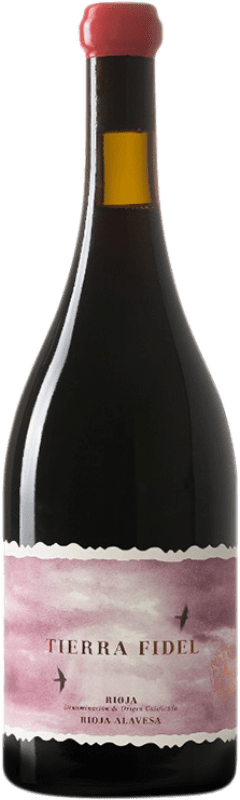 37,95 € Бесплатная доставка | Красное вино Tierra Fidel D.O.Ca. Rioja Страна Басков Испания Grenache, Graciano бутылка 75 cl