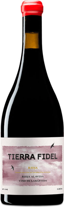 51,95 € Envio grátis | Vinho tinto Tierra Fidel D.O.Ca. Rioja País Basco Espanha Grenache, Graciano Garrafa 75 cl