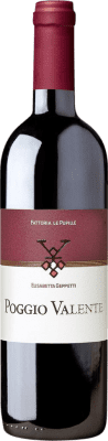 48,95 € Бесплатная доставка | Красное вино Le Pupille Poggio Valente I.G.T. Toscana Тоскана Италия Sangiovese бутылка 75 cl