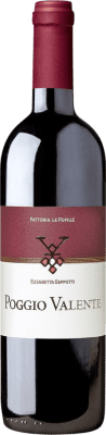 56,95 € Envio grátis | Vinho Tinto Le Pupille Poggio Valente I.G.T. Toscana Tuscany Itália Sangiovese 75 cl