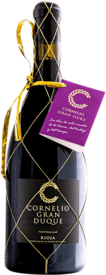 86,95 € Kostenloser Versand | Rotwein Cornelio Dinastía Gran Duque Reserve D.O.Ca. Rioja La Rioja Spanien Tempranillo Flasche 75 cl