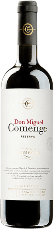 36,95 € 送料無料 | 赤ワイン Comenge Don Miguel 予約 D.O. Ribera del Duero カスティーリャ・イ・レオン スペイン Tempranillo, Cabernet Sauvignon ボトル 75 cl