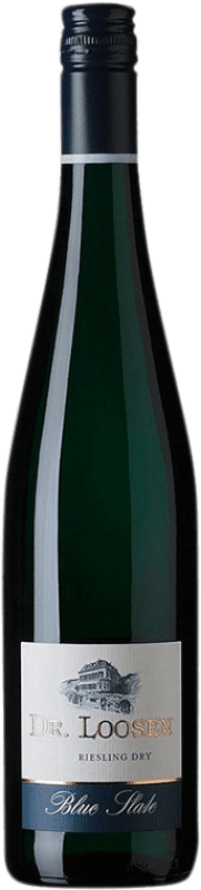 16,95 € Бесплатная доставка | Белое вино Dr. Loosen Blue Slate Dry Q.b.A. Mosel Mosel Германия Riesling бутылка 75 cl