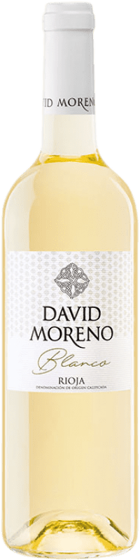 6,95 € Envio grátis | Vinho Branco David Moreno D.O.Ca. Rioja La Rioja Espanha Viura 75 cl