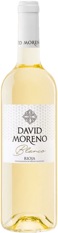 6,95 € Kostenloser Versand | Weißwein David Moreno Blanco D.O.Ca. Rioja La Rioja Spanien Viura Flasche 75 cl