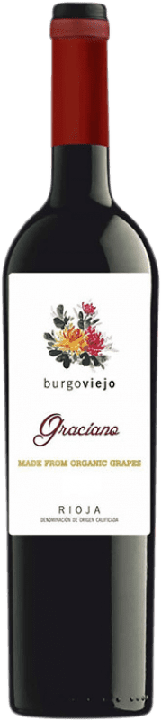 9,95 € Envoi gratuit | Vin Rouge Burgo Viejo D.O.Ca. Rioja La Rioja Espagne Graciano Organic — Biologique 75 cl