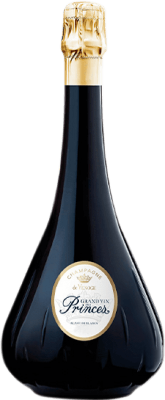118,95 € 免费送货 | 白起泡酒 De Venoge Princes Blanc de Blancs A.O.C. Champagne 香槟酒 法国 Chardonnay 瓶子 75 cl