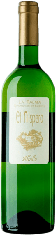 17,95 € Envío gratis | Vino blanco Eufrosina Pérez El Níspero D.O. La Palma Islas Canarias España Albillo Botella 75 cl