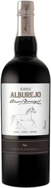 23,95 € 免费送货 | 甜酒 Domecq Oloroso Alburejo D.O. Jerez-Xérès-Sherry 安达卢西亚 西班牙 Palomino Fino 瓶子 75 cl