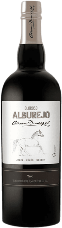 19,95 € Envío gratis | Vino dulce Domecq Oloroso Alburejo D.O. Jerez-Xérès-Sherry Andalucía España Palomino Fino Botella 75 cl