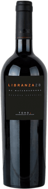 71,95 € 送料無料 | 赤ワイン Matarredonda Libranza 28 特別 レセルバ D.O. Toro カスティーリャ・イ・レオン スペイン Tinta de Toro 75 cl