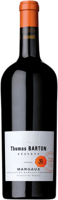 41,95 € Envio grátis | Vinho tinto Barton & Guestier Thomas Barton Reserva A.O.C. Margaux Aquitania França Merlot, Cabernet Sauvignon Garrafa 75 cl