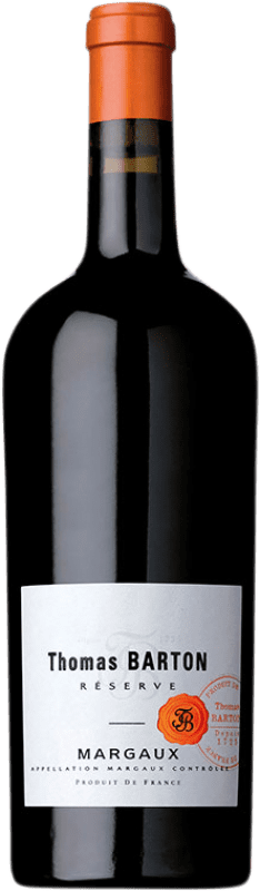 46,95 € Kostenloser Versand | Rotwein Barton & Guestier Thomas Barton Reserve — Gereift A.O.C. Margaux Aquitania Frankreich Merlot, Cabernet Sauvignon Flasche 75 cl