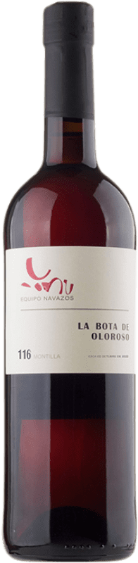 57,95 € 免费送货 | 甜酒 Equipo Navazos La Bota Nº 116 Oloroso V.O.R.S. D.O. Montilla-Moriles 安达卢西亚 西班牙 Pedro Ximénez 瓶子 75 cl