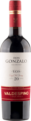 81,95 € Free Shipping | Sweet wine Valdespino Don Gonzalo Oloroso V.O.S. D.O. Jerez-Xérès-Sherry Andalusia Spain Palomino Fino Medium Bottle 50 cl