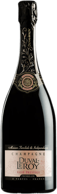 75,95 € Бесплатная доставка | Розовое игристое Duval-Leroy Rosé Prestige Premier Cru A.O.C. Champagne шампанское Франция Pinot Black, Chardonnay бутылка 75 cl