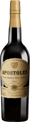 66,95 € Free Shipping | Fortified wine González Byass Apóstoles Palo Cortado VORS D.O. Jerez-Xérès-Sherry Andalusia Spain Palomino Fino, Pedro Ximénez Half Bottle 37 cl