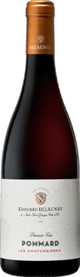 145,95 € 免费送货 | 红酒 Edouard Delaunay 1er Cru Les Chaponnières A.O.C. Pommard 勃艮第 法国 Pinot Black 瓶子 75 cl