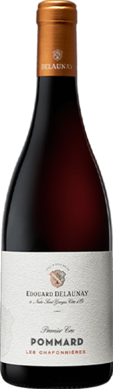 145,95 € Free Shipping | Red wine Edouard Delaunay Premier Cru Les Chaponnières A.O.C. Pommard Burgundy France Pinot Black Bottle 75 cl