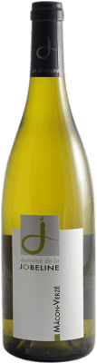 15,95 € Envío gratis | Vino Blanco Domaine de La Jobeline A.O.C. Mâcon Borgoña Francia Chardonnay 75 cl