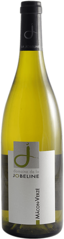 15,95 € Envío gratis | Vino blanco Domaine de La Jobeline A.O.C. Mâcon Borgoña Francia Chardonnay Botella 75 cl