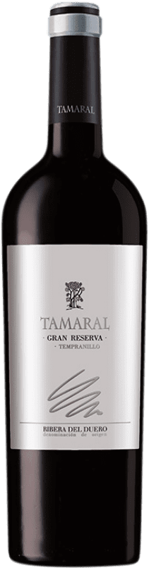 45,95 € Envoi gratuit | Vin rouge Tamaral Grande Réserve D.O. Ribera del Duero Castille et Leon Espagne Tempranillo Bouteille 75 cl