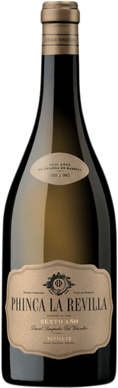 92,95 € Бесплатная доставка | Белое вино Bhilar Phinca La Revilla Blanco старения D.O.Ca. Rioja Ла-Риоха Испания Viura бутылка 75 cl