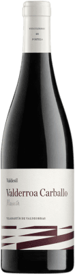 19,95 € Envio grátis | Vinho tinto Valdesil Valderroa Carballo D.O. Valdeorras Galiza Espanha Mencía Garrafa 75 cl