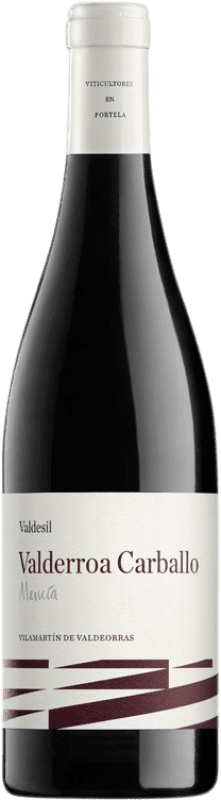 19,95 € Envío gratis | Vino tinto Valdesil Valderroa Carballo D.O. Valdeorras Galicia España Mencía Botella 75 cl