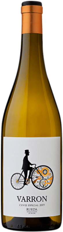 19,95 € Бесплатная доставка | Белое вино Lagar de Moha Varron D.O. Rueda Кастилия-Леон Испания Verdejo бутылка 75 cl