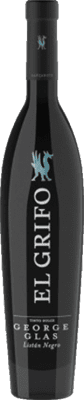 56,95 € Бесплатная доставка | Сладкое вино El Grifo George Glas D.O. Lanzarote Канарские острова Испания Listán Black бутылка Medium 50 cl