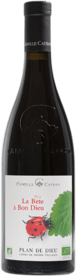 16,95 € 送料無料 | 赤ワイン Cave de Cairanne Camille Cayran La Bête à Bon Dieu A.O.C. Côtes du Rhône Villages ローヌ フランス Syrah, Grenache, Carignan ボトル 75 cl