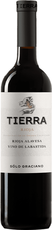 17,95 € Envio grátis | Vinho Tinto Tierra Solo D.O.Ca. Rioja País Basco Espanha Graciano 75 cl
