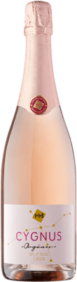 9,95 € Envio grátis | Espumante rosé U Més U 1 + 1 Igual a 3 Cygnus Organic Rose Brut D.O. Cava Catalunha Espanha Grenache, Pinot Preto Garrafa 75 cl