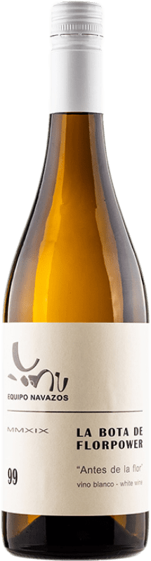 34,95 € 免费送货 | 白酒 Equipo Navazos La Bota Nº 99 Florpower Antes de la Flor MMXIX D.O. Manzanilla-Sanlúcar de Barrameda 安达卢西亚 西班牙 Palomino Fino 瓶子 75 cl