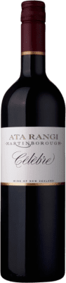 44,95 € Envío gratis | Vino tinto Ata Rangi Célèbre I.G. Martinborough Martinborough Nueva Zelanda Merlot, Syrah, Cabernet Sauvignon Botella 75 cl