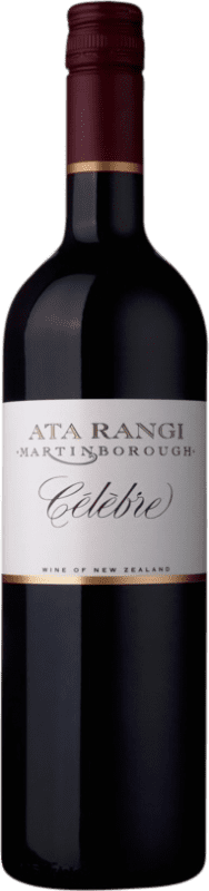 33,95 € Envío gratis | Vino Tinto Ata Rangi Célèbre I.G. Martinborough Martinborough Nueva Zelanda Merlot, Syrah, Cabernet Sauvignon 75 cl