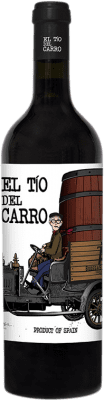 16,95 € Spedizione Gratuita | Vino rosso Arloren El Tio del Carro Spagna Syrah, Cabernet Sauvignon, Monastrell, Petit Verdot Bottiglia 75 cl