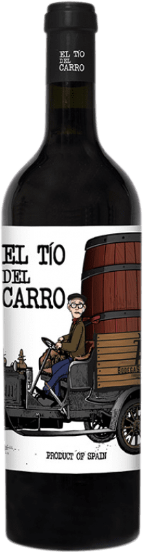16,95 € 免费送货 | 红酒 Arloren El Tio del Carro 西班牙 Syrah, Cabernet Sauvignon, Monastrell, Petit Verdot 瓶子 75 cl