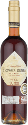 127,95 € 免费送货 | 甜葡萄酒 Díez Mérito Victoria Regina Oloroso — 奥洛罗索酒 VORS Very Old Rare Sherry — 极其稀有陈年雪莉酒 D.O. Jerez-Xérès-Sherry 安达卢西亚 西班牙 Palomino Fino 中瓶装 50 cl