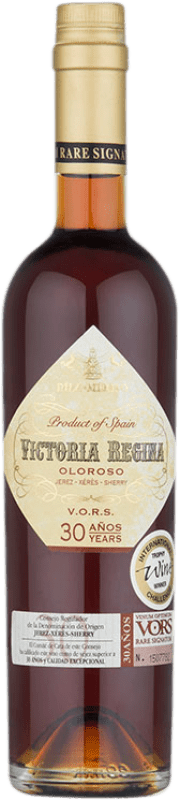 127,95 € Free Shipping | Sweet Wine Díez Mérito Victoria Regina Oloroso VORS Very Old Rare Sherry D.O. Jerez-Xérès-Sherry Andalusia Spain Palomino Fino Medium Bottle 50 cl