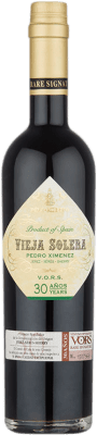 121,95 € Бесплатная доставка | Сладкое вино Díez Mérito Vieja Solera V.O.R.S. D.O. Jerez-Xérès-Sherry Андалусия Испания Pedro Ximénez бутылка Medium 50 cl