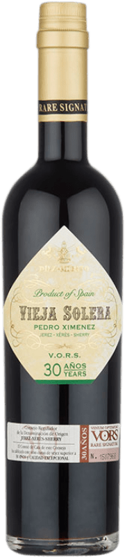 127,95 € 送料無料 | 甘口ワイン Díez Mérito Vieja Solera VORS D.O. Jerez-Xérès-Sherry アンダルシア スペイン Pedro Ximénez ボトル Medium 50 cl