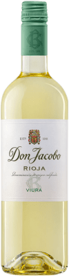 6,95 € Envoi gratuit | Vin blanc Corral Cuadrado Don Jacobo D.O.Ca. Rioja La Rioja Espagne Viura, Tempranillo Blanc Bouteille 75 cl