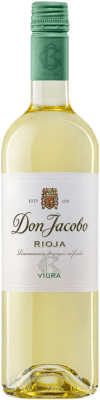 7,95 € Free Shipping | White Wine Corral Cuadrado Don Jacobo D.O.Ca. Rioja The Rioja Spain Tempranillo, Viura 75 cl