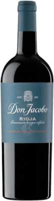 8,95 € Envio grátis | Vinho tinto Corral Cuadrado Don Jacobo Vendimia Seleccionada D.O.Ca. Rioja La Rioja Espanha Tempranillo Garrafa 75 cl