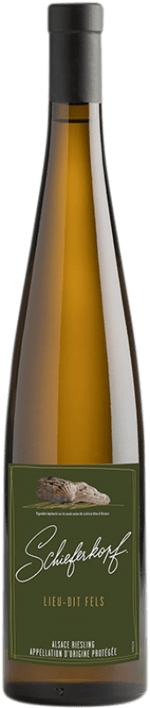 54,95 € Free Shipping | White wine Domaine Schieferkopf Lieu-dit Fels Aged A.O.C. Alsace Alsace France Riesling Bottle 75 cl