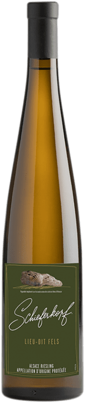 51,95 € Free Shipping | White wine Schieferkopf Lieu-dit Fels Aged A.O.C. Alsace Alsace France Riesling Bottle 75 cl
