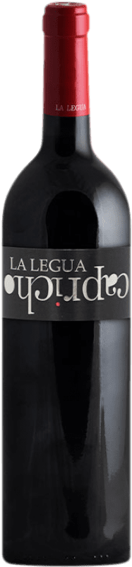 31,95 € Free Shipping | Red wine La Legua Capricho D.O. Cigales Castilla y León Spain Tempranillo Bottle 75 cl